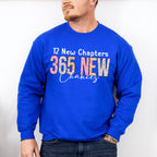 12 New Chapters 365 New Chances - New Years Unisex Crewneck T-Shirt Sweatshirt Hoodie