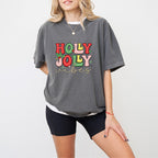 Holly Jolly Vibes - Christmas Unisex Crewneck T-Shirt Sweatshirt Hoodie