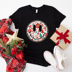 Smiley Christmas Doodles - Christmas Unisex Crewneck T-Shirt Sweatshirt Hoodie