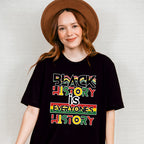 Black History Is Everyone's History Black Lives Matter Unisex Crewneck T-Shirt Sweatshirt Hoodie
