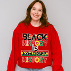 Black History Is Everyone's History Black Lives Matter Unisex Crewneck T-Shirt Sweatshirt Hoodie