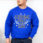 Wishing Peace And Light - Hanukkah Unisex Crewneck T-Shirt Sweatshirt Hoodie