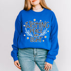 Wishing Peace And Light - Hanukkah Unisex Crewneck T-Shirt Sweatshirt Hoodie