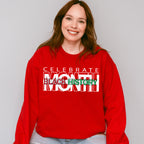 Celebrate Black History Month Black Lives Matter Unisex Crewneck T-Shirt Sweatshirt Hoodie