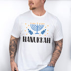 Hanukkah Candlestick Design - Hanukkah Unisex Crewneck T-Shirt Sweatshirt Hoodie