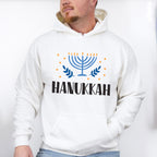 Hanukkah Candlestick Design - Hanukkah Unisex Crewneck T-Shirt Sweatshirt Hoodie
