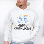 Happy Chanuka - Hanukkah Unisex Crewneck T-Shirt Sweatshirt Hoodie