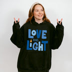 Love And Light - Hanukkah Unisex Crewneck T-Shirt Sweatshirt Hoodie