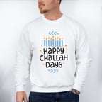 Happy Challah Days - Hanukkah Unisex Crewneck T-Shirt Sweatshirt Hoodie