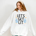 Let's Get Lit - Hanukkah Unisex Crewneck T-Shirt Sweatshirt Hoodie