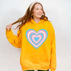 Spiral Heart Shape Design - Transsexual Unisex Crewneck T-Shirt Sweatshirt Hoodie