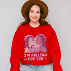 I'm Falling For You - Lesbian Unisex Crewneck T-Shirt Sweatshirt Hoodie