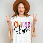 Choose Love - Lesbian Unisex Crewneck T-Shirt Sweatshirt Hoodie