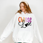 Choose Love - Lesbian Unisex Crewneck T-Shirt Sweatshirt Hoodie