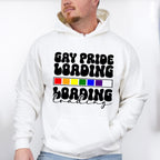 Gay Pride Loading - Gay Unisex Crewneck T-Shirt Sweatshirt Hoodie
