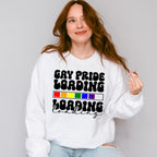 Gay Pride Loading - Gay Unisex Crewneck T-Shirt Sweatshirt Hoodie