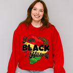 Africa I Am Black History Black Lives Matter Unisex Crewneck T-Shirt Sweatshirt Hoodie