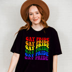 Groovy Gay Pride Design - Gay Unisex Crewneck T-Shirt Sweatshirt Hoodie