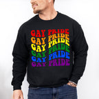 Groovy Gay Pride Design - Gay Unisex Crewneck T-Shirt Sweatshirt Hoodie