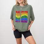 Groovy Gay Pride Design - Gay Unisex Crewneck T-Shirt Sweatshirt Hoodie