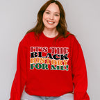 It's The Black History For Me Black Lives Matter Unisex Crewneck T-Shirt Sweatshirt Hoodie