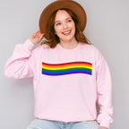 Pride Flag Design - Gay Unisex Crewneck T-Shirt Sweatshirt Hoodie
