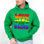Love Is Blind - Gay Unisex Crewneck T-Shirt Sweatshirt Hoodie