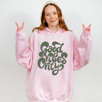 Good Vibes Only Green Design - Good Vibes Unisex Crewneck T-Shirt Sweatshirt Hoodie