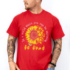 You Can Be Anything Sunflower Design - Be Kind Unisex Crewneck T-Shirt Sweatshirt Hoodie