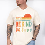 You Can Be Anything Be Kind Colorful Design - Be Kind Unisex Crewneck T-Shirt Sweatshirt Hoodie