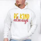 Be Kind Always Yellow And Red Design - Be Kind Unisex Crewneck T-Shirt Sweatshirt Hoodie