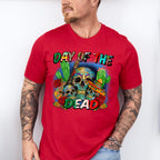 Day Of The Dead Cactus Design - Day Of The Dead Unisex Crewneck T-Shirt Sweatshirt Hoodie
