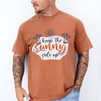 Keep The Sunny Side Up - Quotes Unisex Crewneck T-Shirt Sweatshirt Hoodie