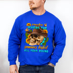Somewhere Where The Summer Lasted All Year Round - Skeleton Unisex Crewneck T-Shirt Sweatshirt Hoodie