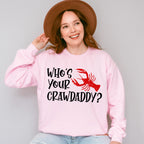 Who's Your Crawdaddy - Crawfish Unisex Crewneck T-Shirt Sweatshirt Hoodie