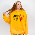 Suck It Crawfish Design - Crawfish Unisex Crewneck T-Shirt Sweatshirt Hoodie