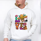 LOVE Skull Design - Day Of The Dead Unisex Crewneck T-Shirt Sweatshirt Hoodie