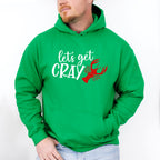 Let's Get Cray Crawfish - Crawfish Unisex Crewneck T-Shirt Sweatshirt Hoodie