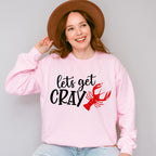 Let's Get Cray Crawfish - Crawfish Unisex Crewneck T-Shirt Sweatshirt Hoodie
