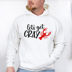Let's Get Cray Crawfish - Crawfish Unisex Crewneck T-Shirt Sweatshirt Hoodie