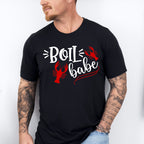 Boil Babe Crawfish Design - Crawfish Unisex Crewneck T-Shirt Sweatshirt Hoodie