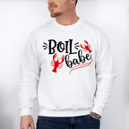 Boil Babe Crawfish Design - Crawfish Unisex Crewneck T-Shirt Sweatshirt Hoodie