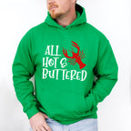 All Hot And Buttered - Crawfish Unisex Crewneck T-Shirt Sweatshirt Hoodie