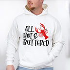 All Hot And Buttered - Crawfish Unisex Crewneck T-Shirt Sweatshirt Hoodie