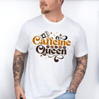 Caffeine Queen Coffee Beans Design - Coffee Unisex Crewneck T-Shirt Sweatshirt Hoodie