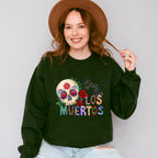 Dia De Los Muertos Heart Eye Skull - Day Of The Dead Unisex Crewneck T-Shirt Sweatshirt Hoodie