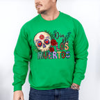 Dia De Los Muertos Heart Eye Skull - Day Of The Dead Unisex Crewneck T-Shirt Sweatshirt Hoodie