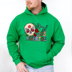 Dia De Los Muertos Heart Eye Skull - Day Of The Dead Unisex Crewneck T-Shirt Sweatshirt Hoodie