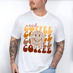 Need Coffee Smiley Design - Coffee Unisex Crewneck T-Shirt Sweatshirt Hoodie