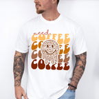 Need Coffee Smiley Design - Coffee Unisex Crewneck T-Shirt Sweatshirt Hoodie